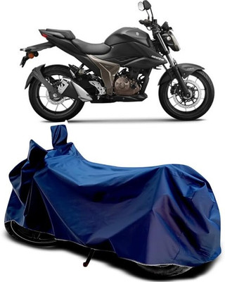 AASHTIK MART Two Wheeler Cover for Suzuki(Gixxer 250, Blue)