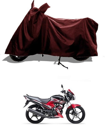 KEDIT Two Wheeler Cover for Yamaha(SS 125, Maroon)