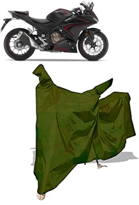 Amexride Two Wheeler Cover for Honda(CBR500R BS6, Maroon)