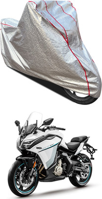 PAGORA Waterproof Two Wheeler Cover for CFMoto(650GT, Silver)