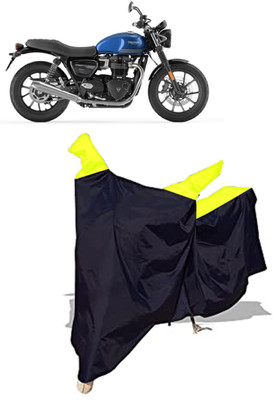 Amexride Two Wheeler Cover for Triumph(Street Twin, Multicolor)