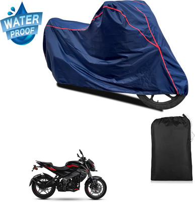 PAGORA Waterproof Two Wheeler Cover for Bajaj(Pulsar NS200, Blue)