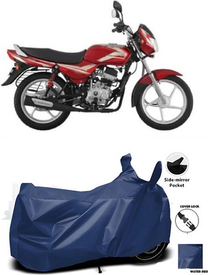 smwzxyu Waterproof Two Wheeler Cover for Bajaj(CT 100, Blue)
