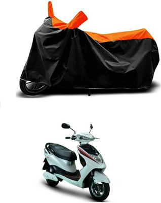 VESMEI Two Wheeler Cover for Okinawa(R30 electric scooter, Orange)