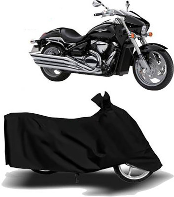 MMSSTAR Waterproof Two Wheeler Cover for Suzuki(Intruder M800, Black)