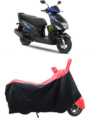 Coxtor Two Wheeler Cover for Yamaha(Ray ZR BS6, Red)