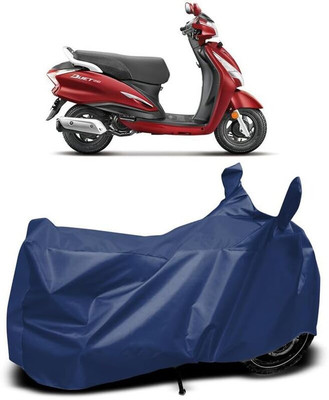 AASHTIK MART Two Wheeler Cover for Hero(Duet, Blue)