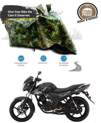 Ascension Waterproof Two Wheeler Cover for Yamaha(SZ-RR V2, Multicolor)