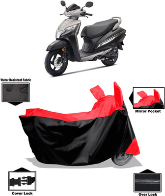 Amexride Two Wheeler Cover for Honda(Activa 125, Red)