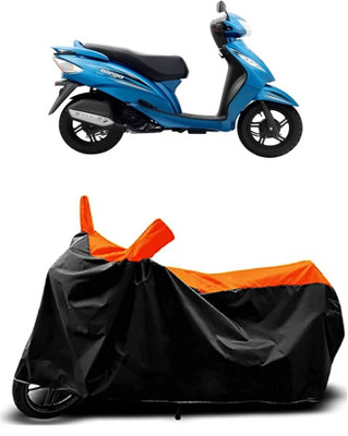 VESMEI Two Wheeler Cover for Bajaj(Wind 125, Orange)