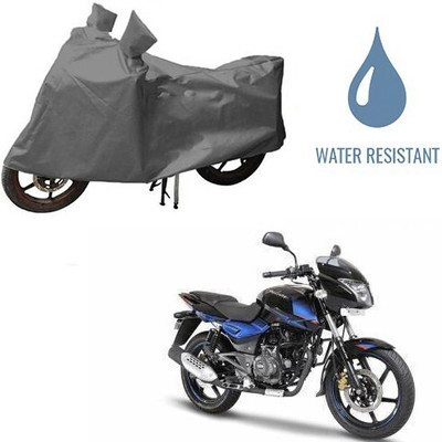 DeepShakshi AUTOMOTIVE Waterproof Two Wheeler Cover for Bajaj(Pulsar 150 DTS-i, Grey)