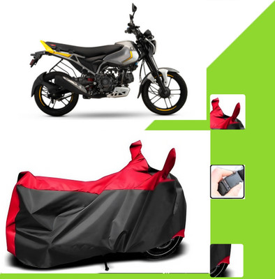WMIZEXA Two Wheeler Cover for Bajaj(Freedom, Black, Red)