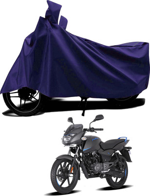 KEDIT Waterproof Two Wheeler Cover for Bajaj(Pulsar 125 Neon, Blue)