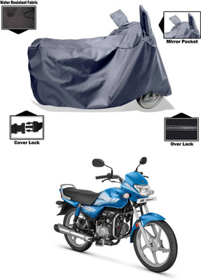 PAGORA Waterproof Two Wheeler Cover for Hero(HF Deluxe, Grey)