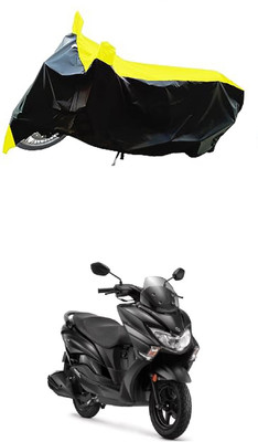 VESMEI Two Wheeler Cover for Suzuki(Burgman Street, Yellow)