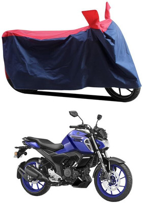 KEDIT Two Wheeler Cover for Yamaha(FZ-S FI, Red, Blue)