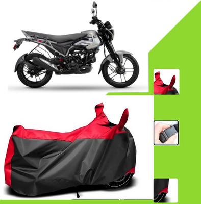 WMIZEXA Two Wheeler Cover for Bajaj(Freedom, Black, Red)