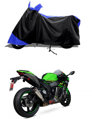 GROFATIK Two Wheeler Cover for Kawasaki(Ninja ZX-10R SE, Blue)