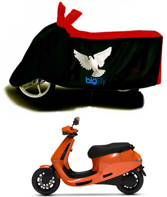 BigFly Two Wheeler Cover for Ola(Electric Scooter, Red)