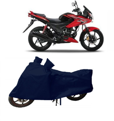 DeepShakshi AUTOMOTIVE Waterproof Two Wheeler Cover for Honda(CBF Stunner, Blue)
