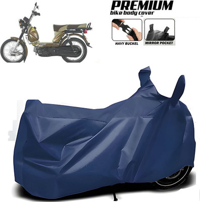 smwzxyu Waterproof Two Wheeler Cover for TVS(XL 100, Blue)