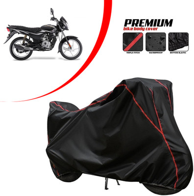 PAGORA Waterproof Two Wheeler Cover for Bajaj(Platina 100, Black)