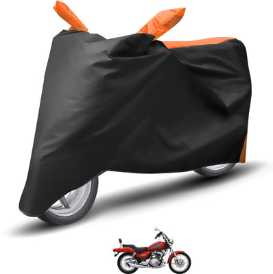 Caronix Waterproof Two Wheeler Cover for Yamaha(Enticer, Orange)
