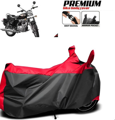 smwzxyu Waterproof Two Wheeler Cover for Royal Enfield(Thunderbird, Red)