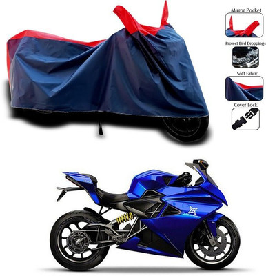 DeepShakshi AUTOMOTIVE Waterproof Two Wheeler Cover for Universal For Bike(Red)