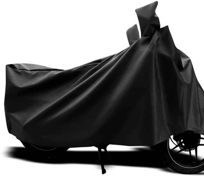 AutoRetail Waterproof Two Wheeler Cover for Mahindra(Gusto, Black)