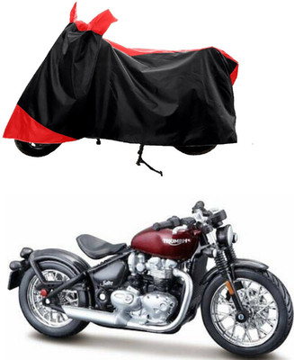 GROFATIK Two Wheeler Cover for Triumph(Bonneville Bobber, Red)