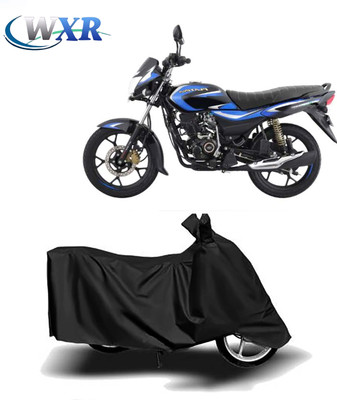 WXR Waterproof Two Wheeler Cover for Bajaj(Platina 110, Black)