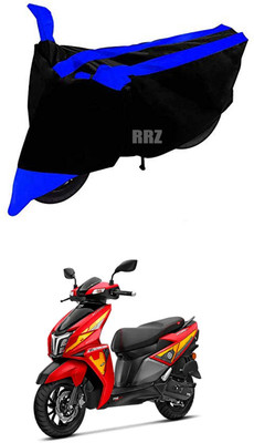 RRZ Two Wheeler Cover for TVS(NTORQ, Black, Blue)