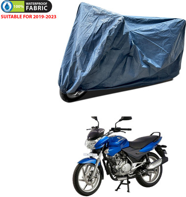 PAGORA Waterproof Two Wheeler Cover for Bajaj(Discover 135, Blue)