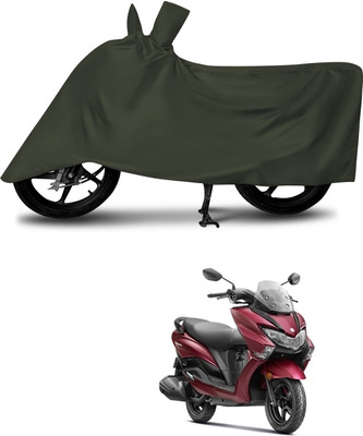 DeepShakshi AUTOMOTIVE Waterproof Two Wheeler Cover for Suzuki(Burgman Street, Green)