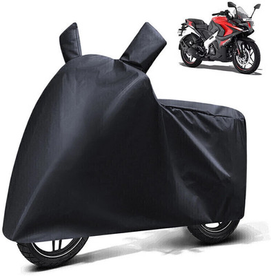 CARZEX Waterproof Two Wheeler Cover for Honda(CRF1000L Africa Twin, Black)