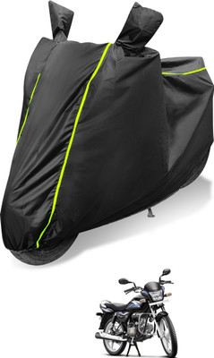 Auto Hub Waterproof Two Wheeler Cover for Hero(Splendor PRO, Black)
