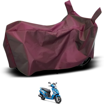 GOSHIV-car and bike accessories Waterproof Two Wheeler Cover for Hero(Maestro, Maroon)