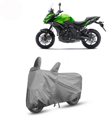 DeepShakshi AUTOMOTIVE Waterproof Two Wheeler Cover for Kawasaki(Versys-X 300, Black)