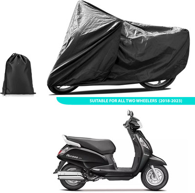 CODOKI Two Wheeler Cover for Suzuki(Access 125, Black)