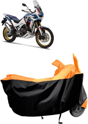 Amexride Two Wheeler Cover for Honda(CRF1000L Africa Twin, Multicolor)