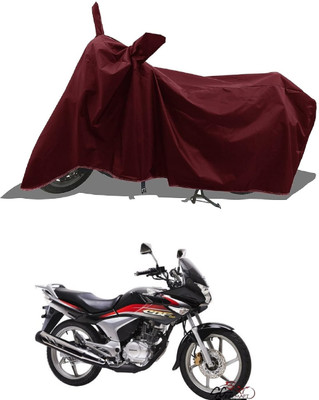 MWBB Waterproof Two Wheeler Cover for Honda(CBF150, Maroon)