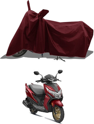 smwzxyu Waterproof Two Wheeler Cover for Honda(Dio, Maroon)