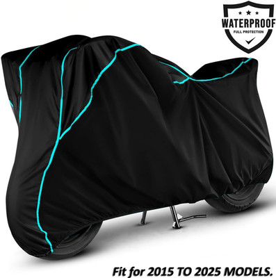 TAXZONE Waterproof Two Wheeler Cover for Yamaha(SZ X, Black, Blue)
