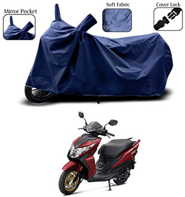 Mdstar Waterproof Two Wheeler Cover for Honda(Dio, Blue)