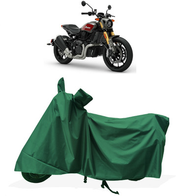 Tricway Two Wheeler Cover for Indian(FTR 1200, Green)