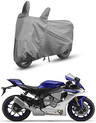 DeepShakshi AUTOMOTIVE Waterproof Two Wheeler Cover for Yamaha(YZF R1, Grey)