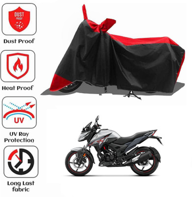 AIKOZIYA Waterproof Two Wheeler Cover for Honda(X-Blade, Black, Red)