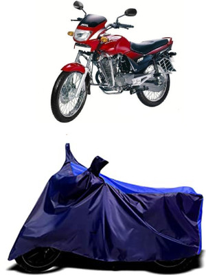 VESMEI Two Wheeler Cover for Hero(Ambition, Blue)