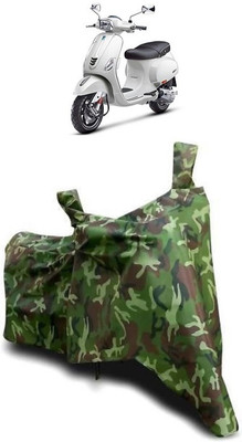 malti Waterproof Two Wheeler Cover for Vespa(Vespa SXL 150, Multicolor)